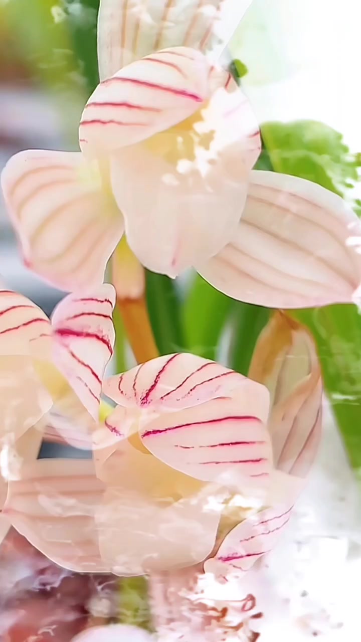 赏:莲瓣兰-三江彩锦
