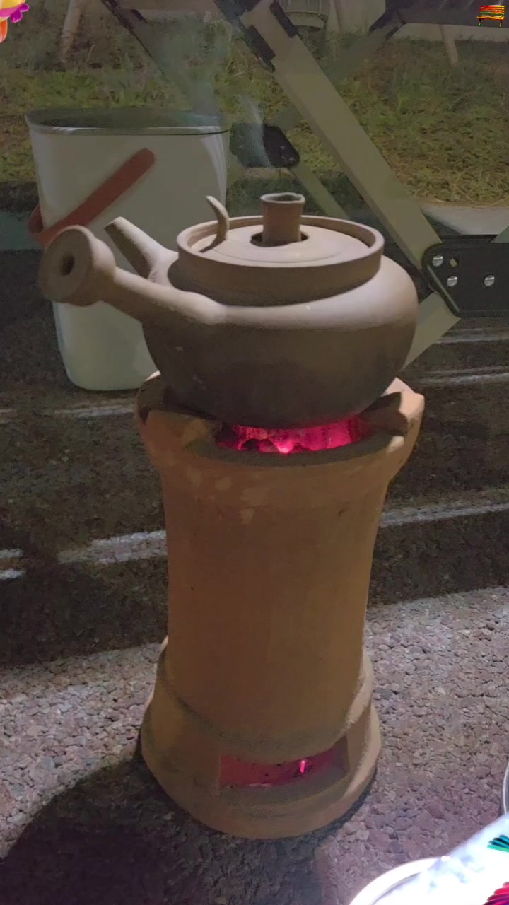 户外工夫茶摊